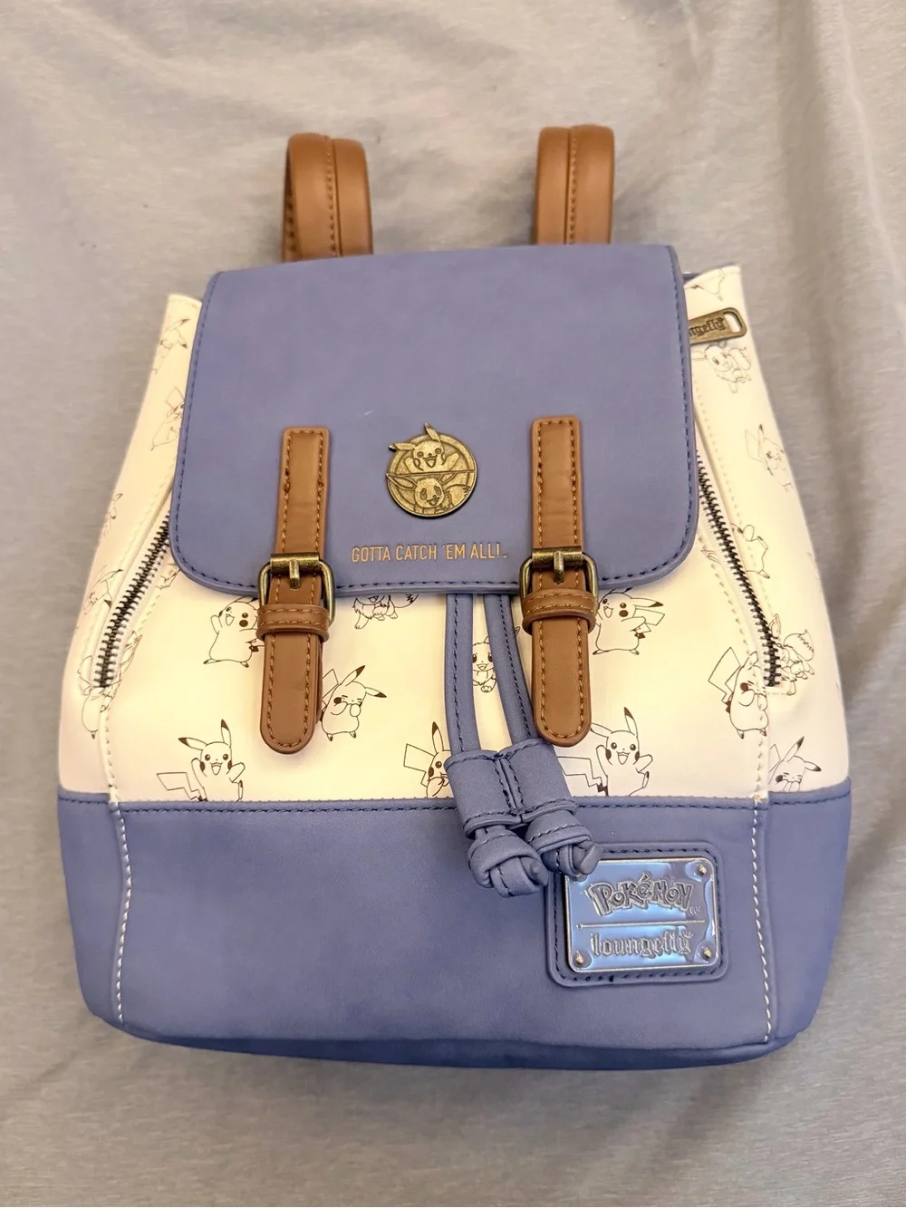 Loungefly Pokémon Eevee and Pikachu Mini Backpack